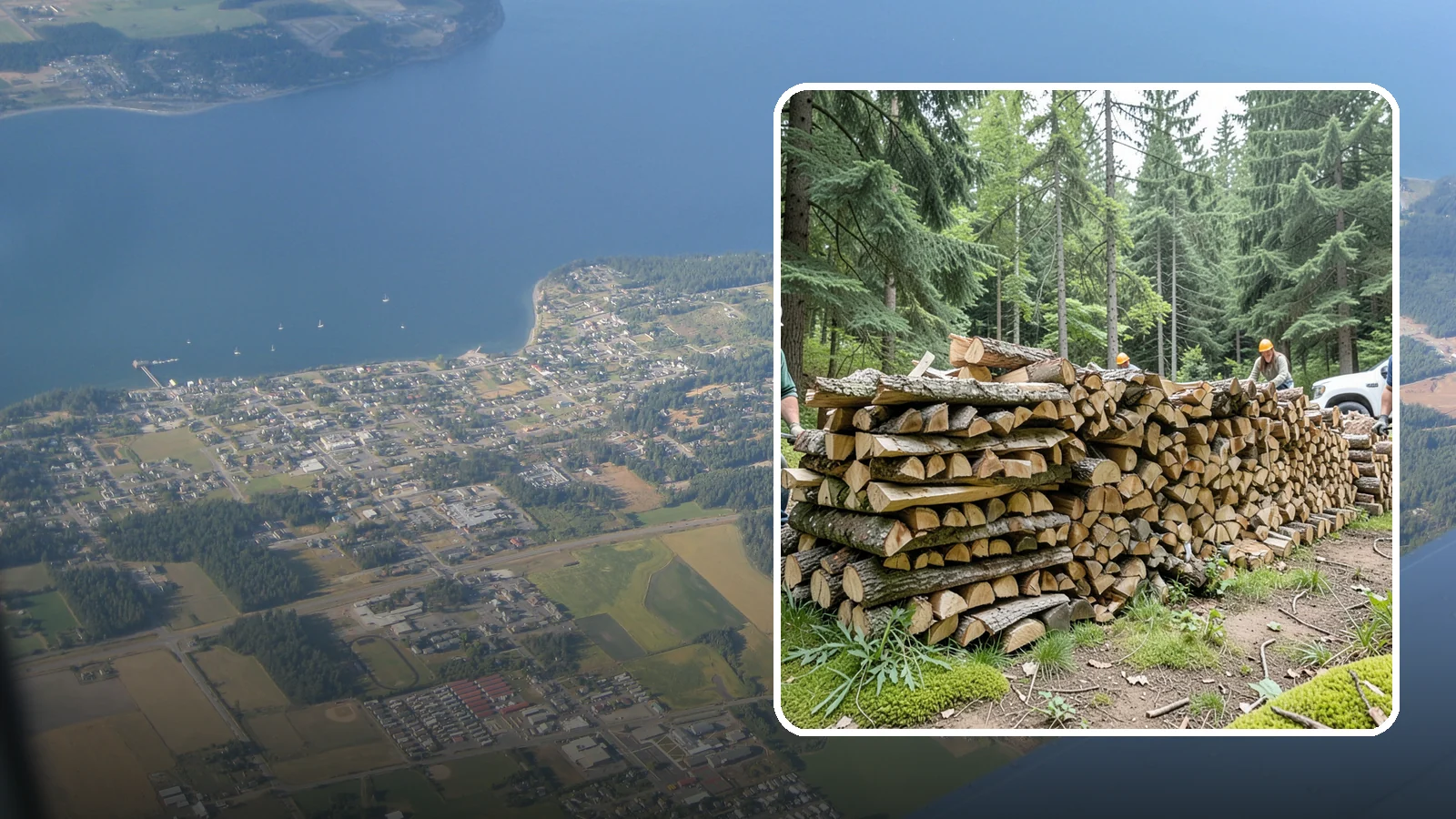 Spring Firewood Sales in Coupeville, Island County, WA - In spring we offer wood at a smart time to buy, so you can stock up early and let it finish drying for next winter.