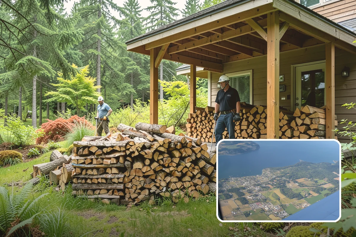 Spring Firewood Sales in Coupeville, Island County, WA - Lets you buy ahead of peak-season demand