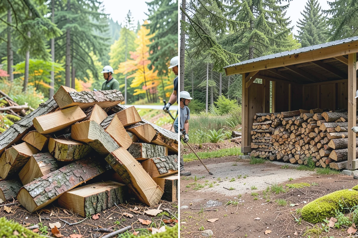 Spring Firewood Sales in Coupeville, Island County, WA - Discuss how much wood you want to stock for next winter