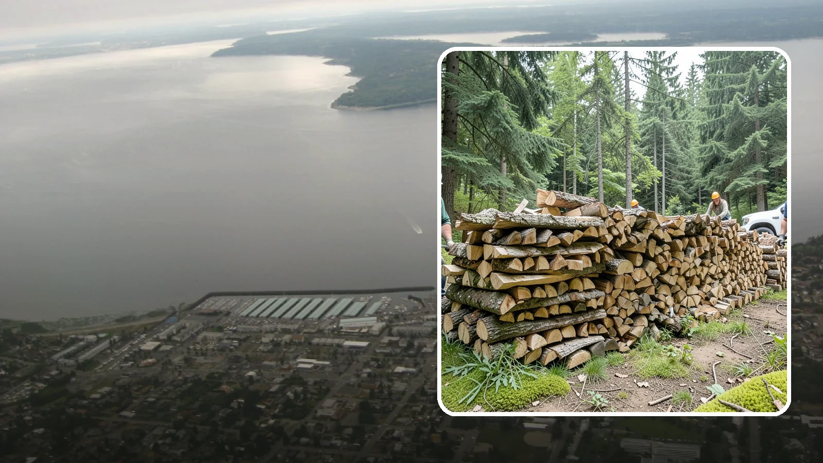 Spring Firewood Sales in Des Moines, King County, WA - In spring we offer wood at a smart time to buy, so you can stock up early and let it finish drying for next winter.