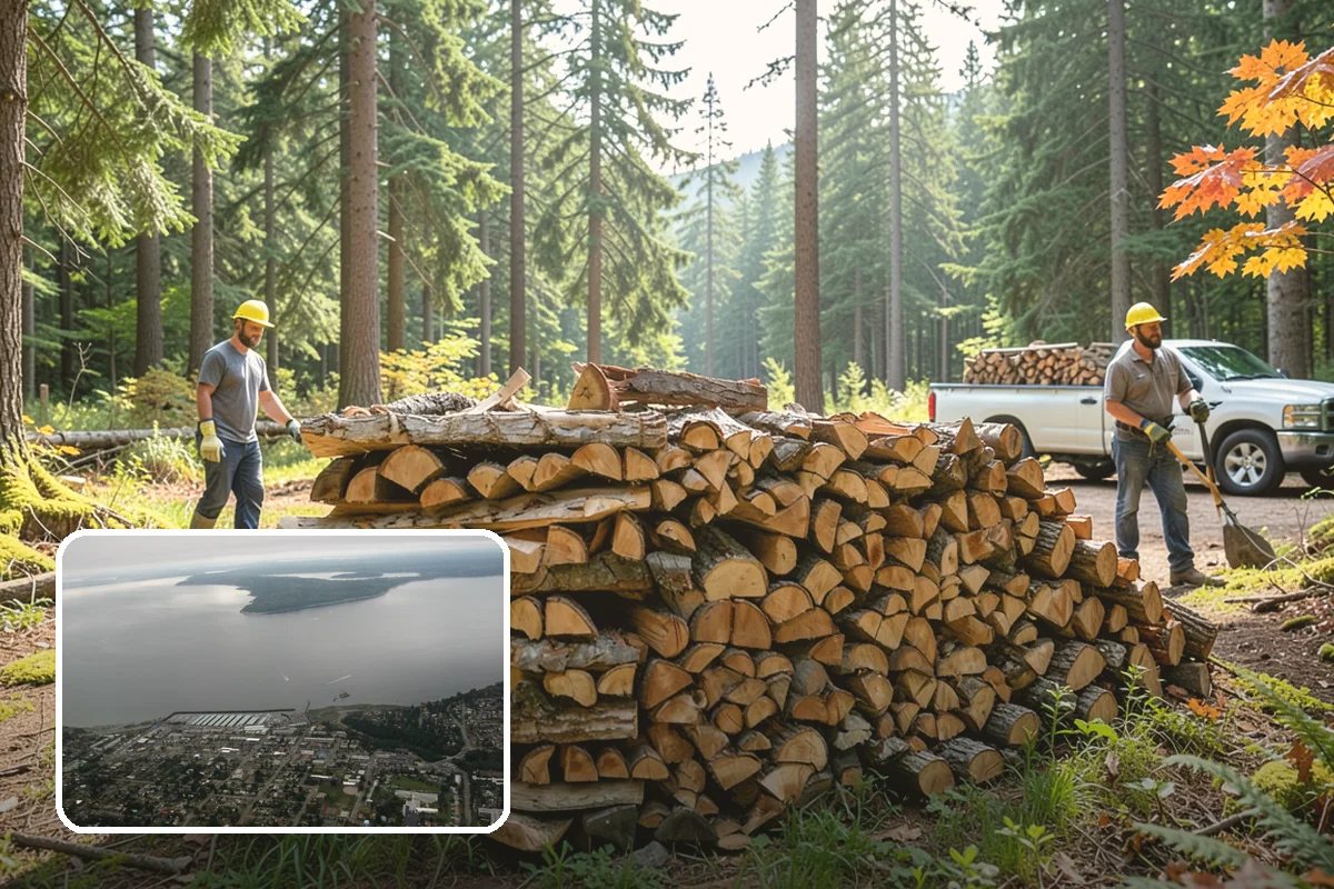 Spring Firewood Sales in Des Moines, King County, WA - Lets you buy ahead of peak-season demand