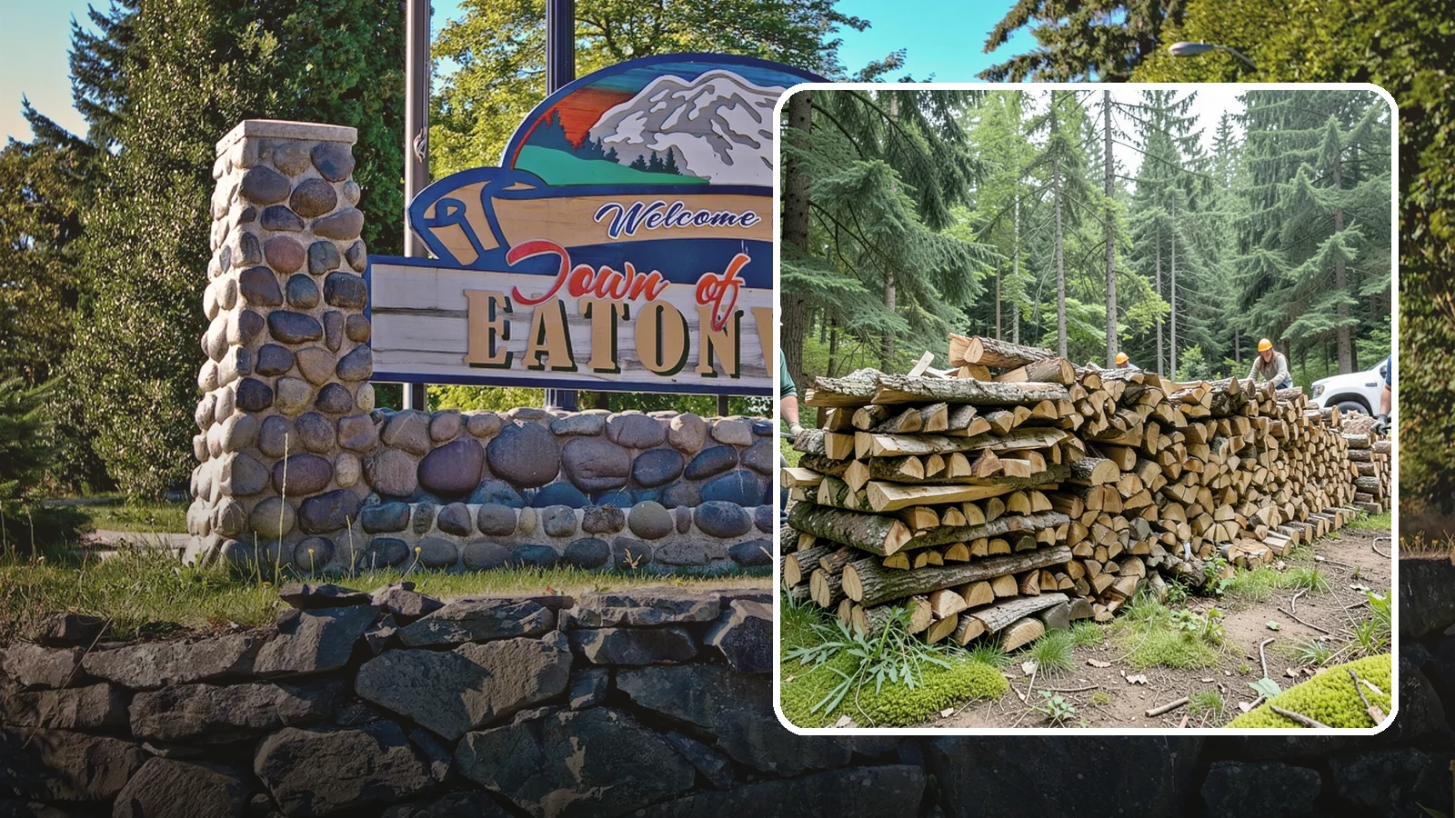 Spring Firewood Sales in Eatonville, Pierce County, WA - In spring we offer wood at a smart time to buy, so you can stock up early and let it finish drying for next winter.