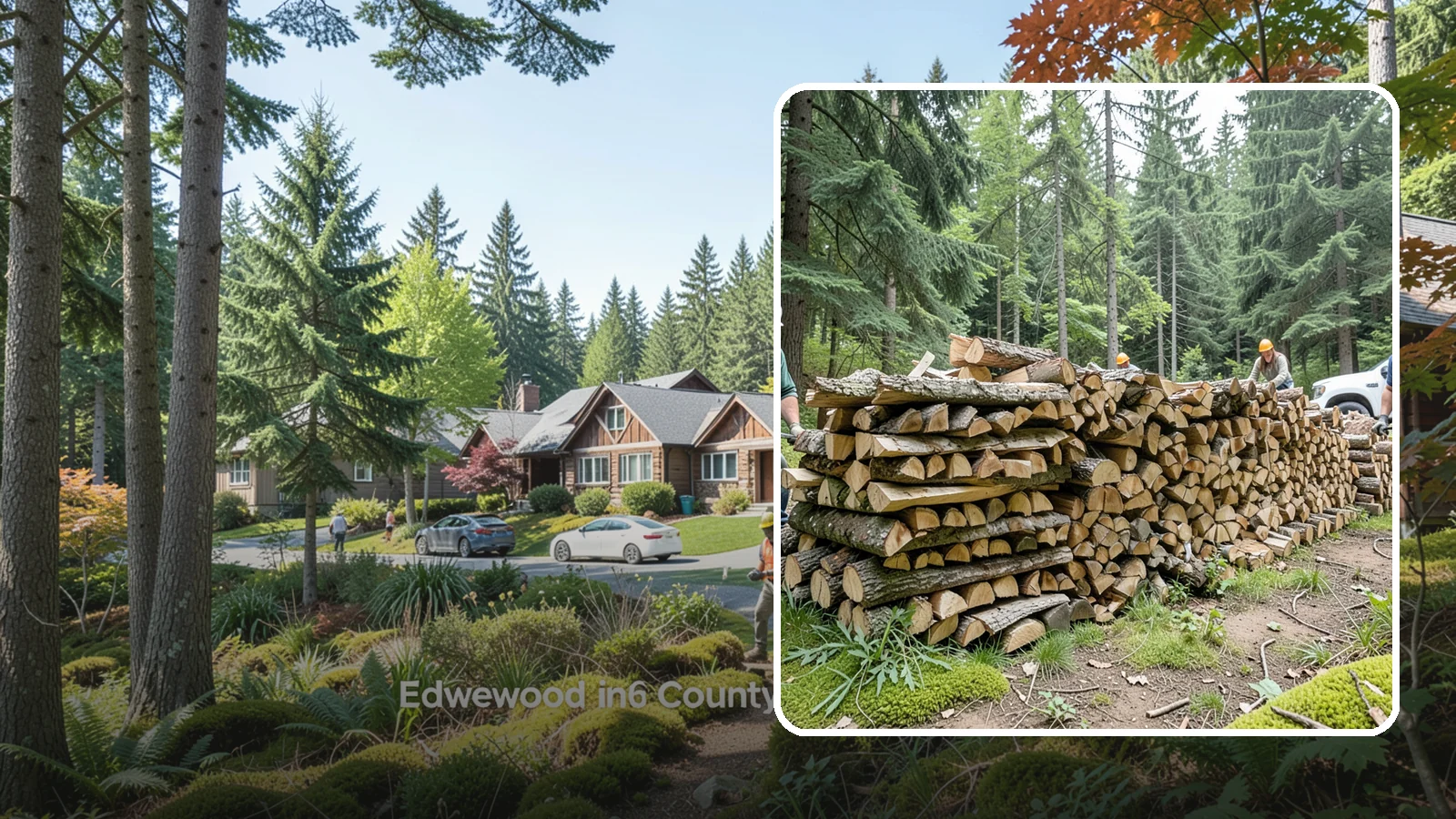 Spring Firewood Sales in Edgewood, Pierce County, WA - In spring we offer wood at a smart time to buy, so you can stock up early and let it finish drying for next winter.