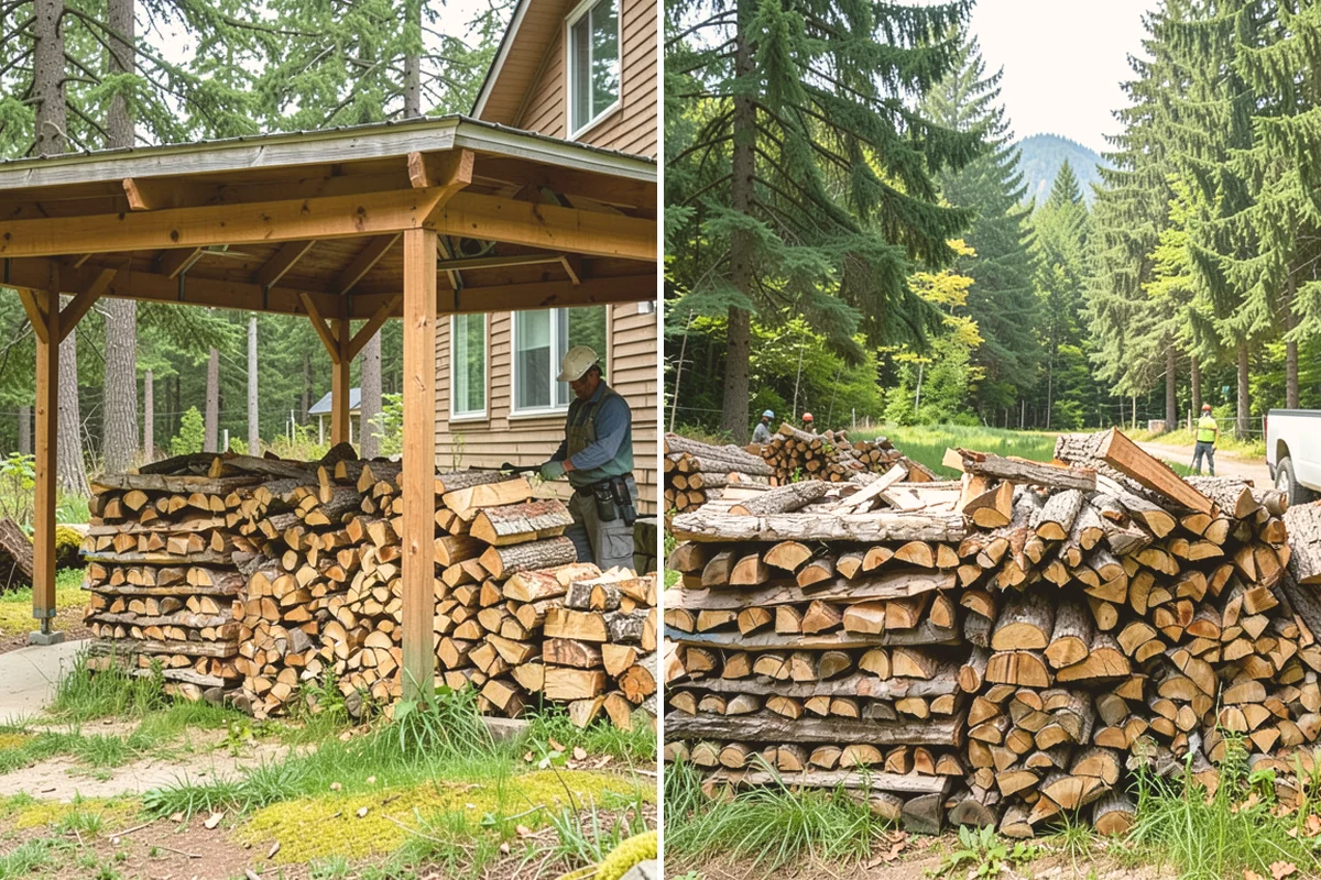 Spring Firewood Sales in Edmonds, Snohomish County, WA - Discuss how much wood you want to stock for next winter