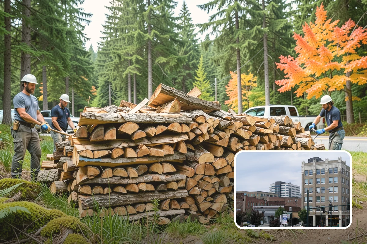 Spring Firewood Sales in Everett, Snohomish County, WA - Lets you buy ahead of peak-season demand