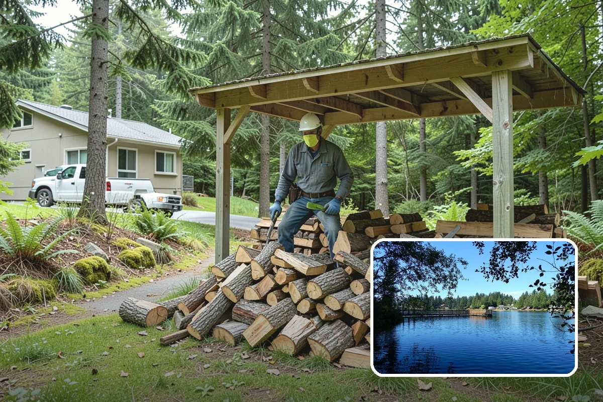 Spring Firewood Sales in Federal Way, King County, WA - Lets you buy ahead of peak-season demand