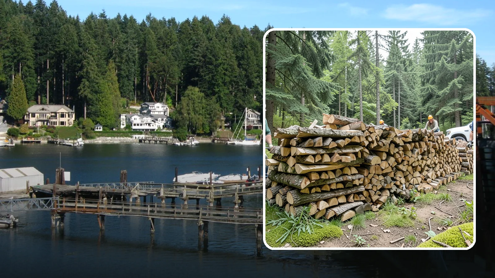 Spring Firewood Sales in Gig Harbor, Pierce County, WA - In spring we offer wood at a smart time to buy, so you can stock up early and let it finish drying for next winter.