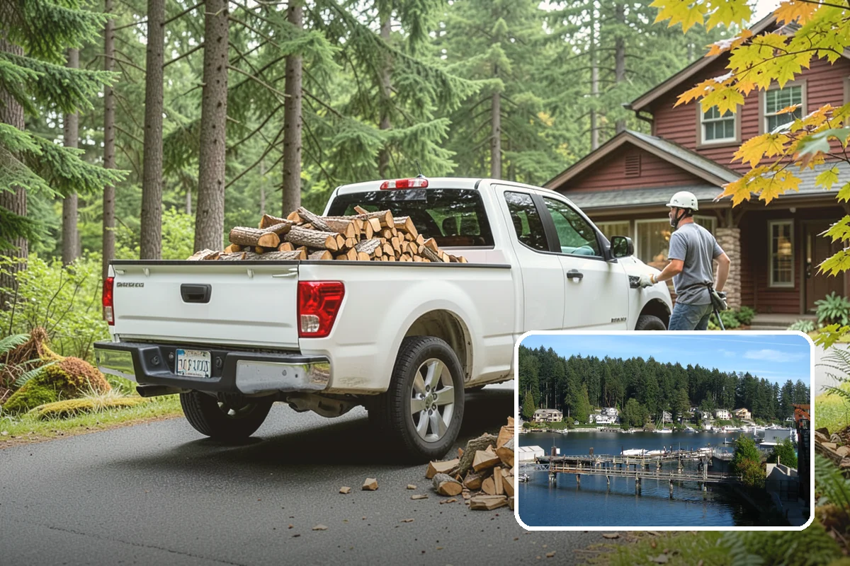 Spring Firewood Sales in Gig Harbor, Pierce County, WA - Lets you buy ahead of peak-season demand