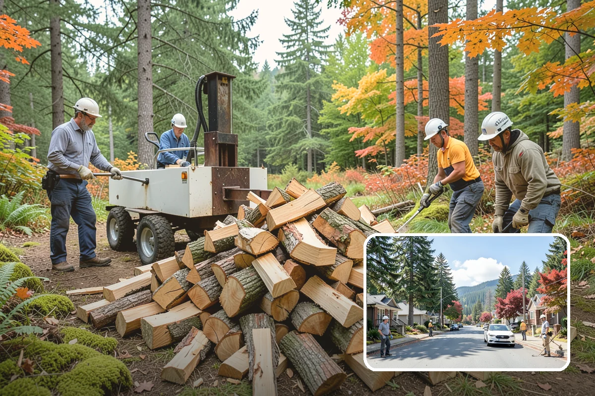 Spring Firewood Sales in Hunts Point, King County, WA - Lets you buy ahead of peak-season demand