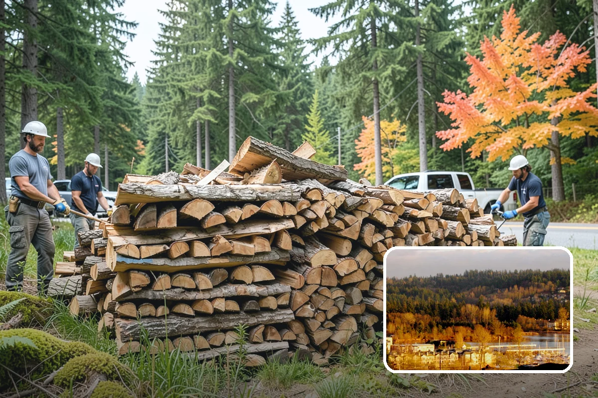 Spring Firewood Sales in Kenmore, King County, WA - Lets you buy ahead of peak-season demand