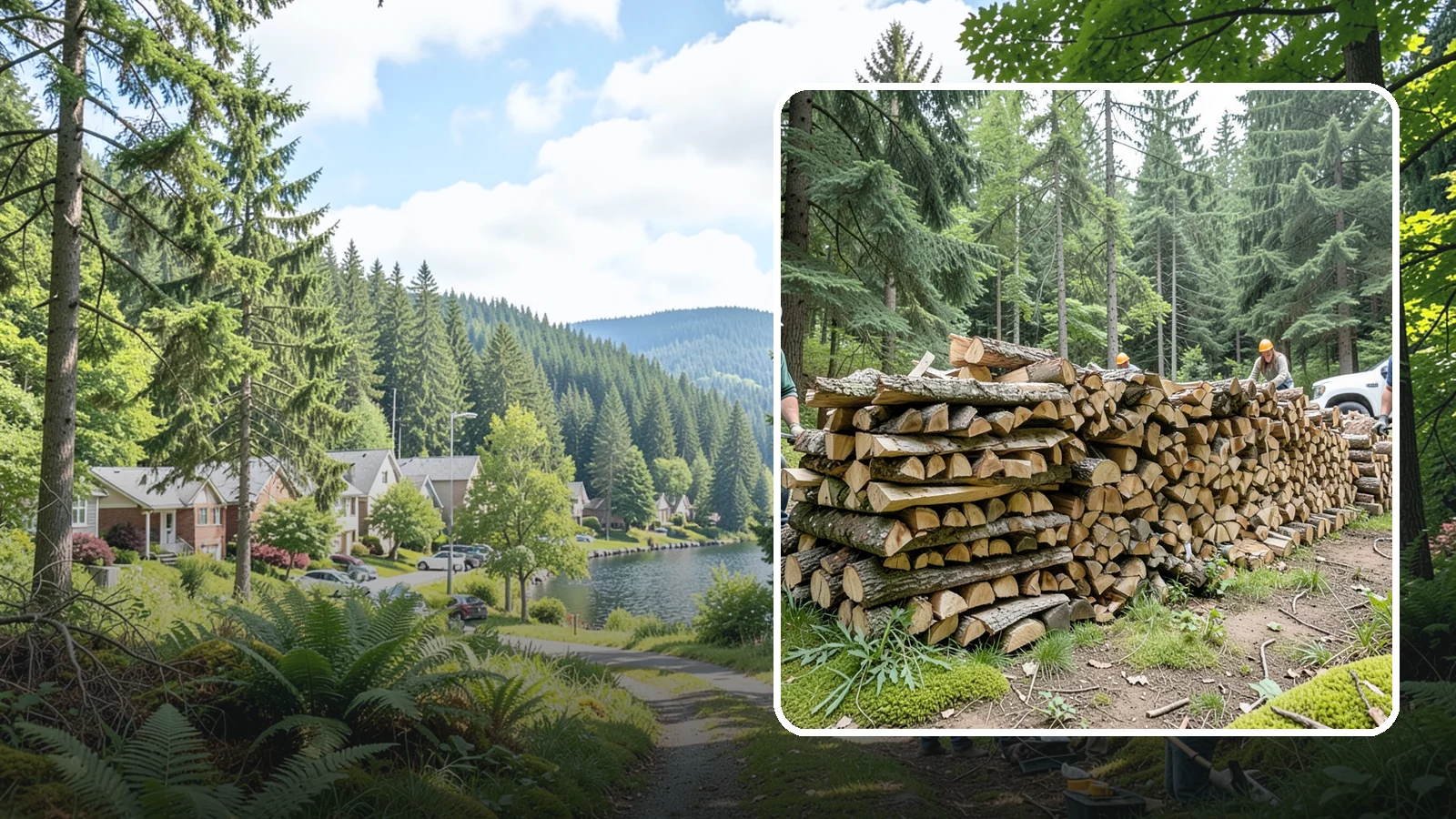 Spring Firewood Sales in Lake Forest Park, King County, WA - In spring we offer wood at a smart time to buy, so you can stock up early and let it finish drying for next winter.