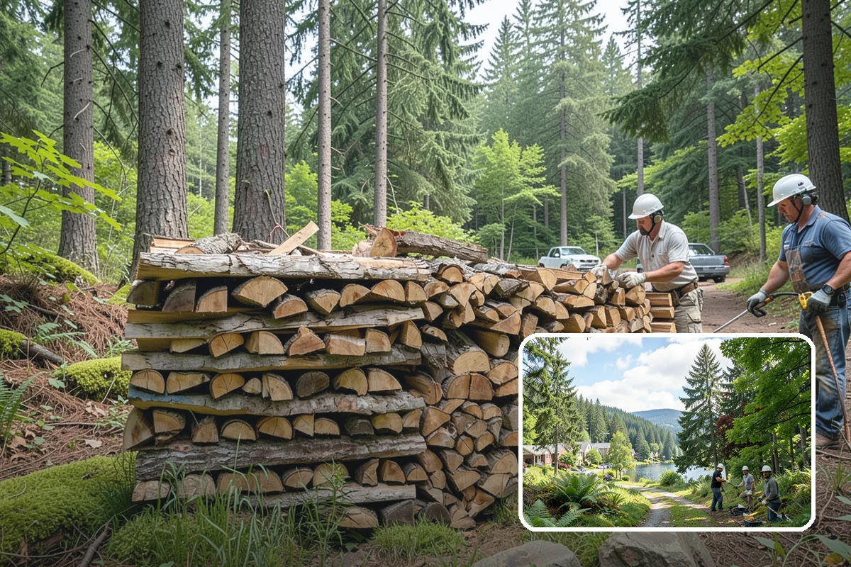 Spring Firewood Sales in Lake Forest Park, King County, WA - Lets you buy ahead of peak-season demand