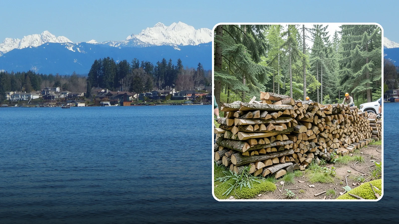 Spring Firewood Sales in Lake Stevens, Snohomish County, WA - In spring we offer wood at a smart time to buy, so you can stock up early and let it finish drying for next winter.