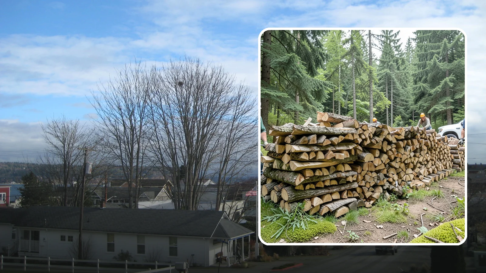 Spring Firewood Sales in Langley, WA - In spring we offer wood at a smart time to buy, so you can stock up early and let it finish drying for next winter.