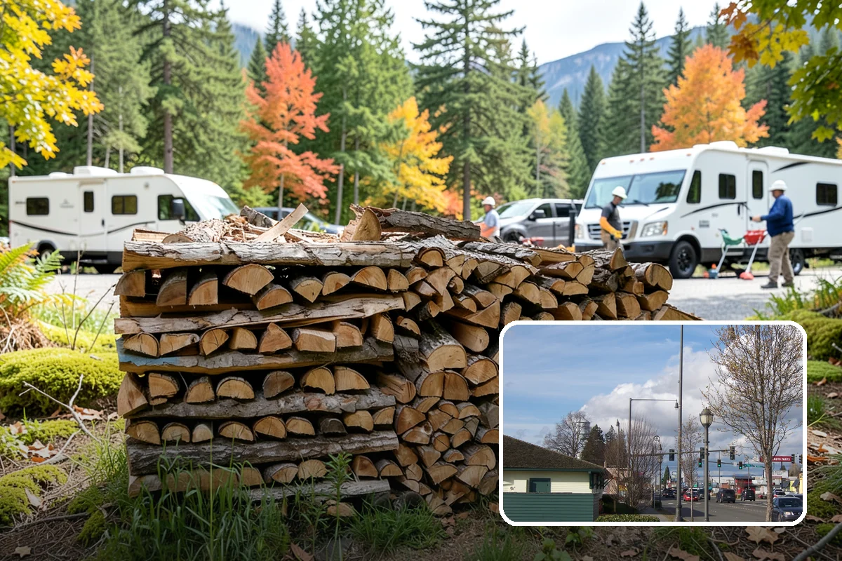 Spring Firewood Sales in Marysville, Snohomish County, WA - Lets you buy ahead of peak-season demand