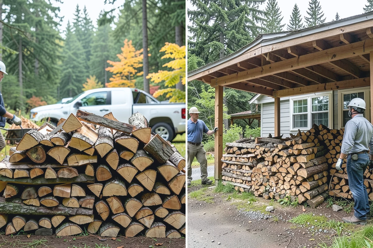 Spring Firewood Sales in Medina, King County, WA - Discuss how much wood you want to stock for next winter