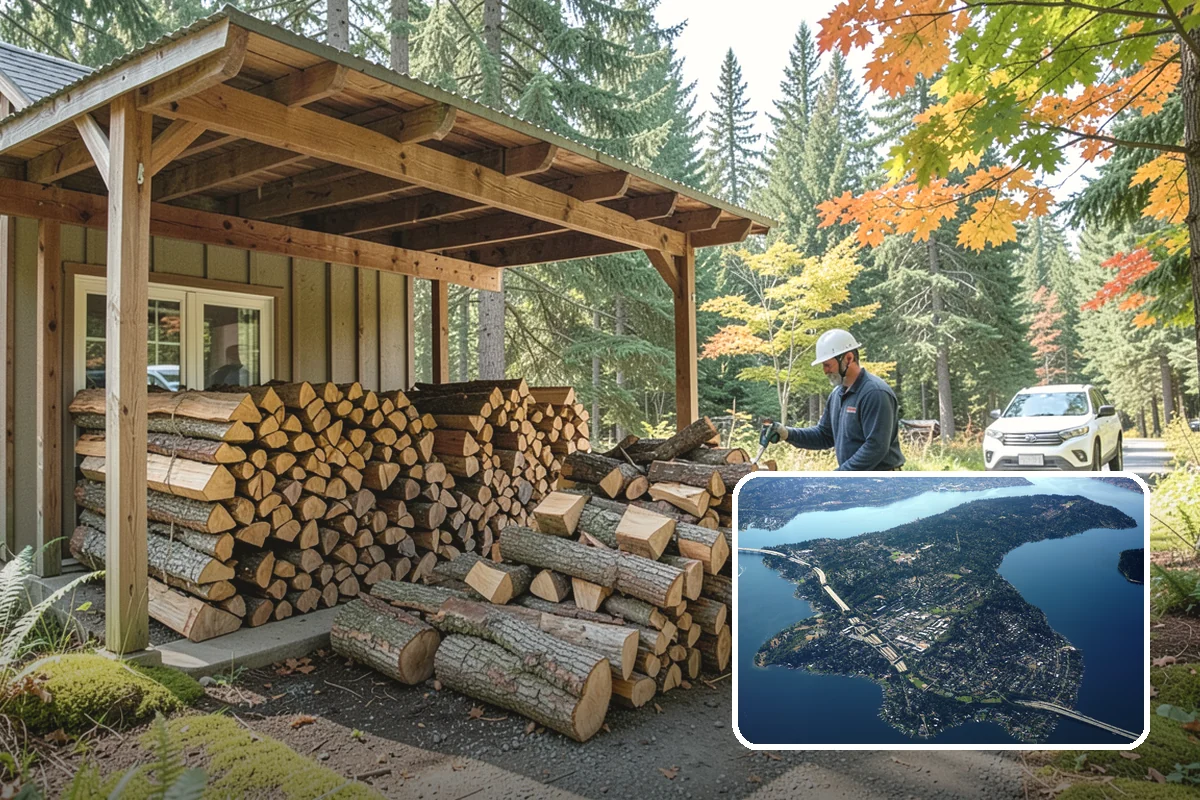 Spring Firewood Sales in Mercer Island, King County, WA - Lets you buy ahead of peak-season demand