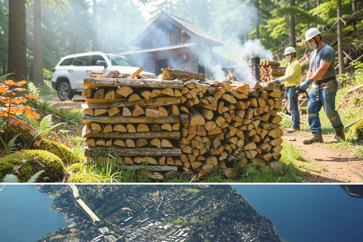 Spring Firewood Sales in Mercer Island, King County, WA - Spring is the planning season, ideal for buying early and letting the wood finish drying through summer.