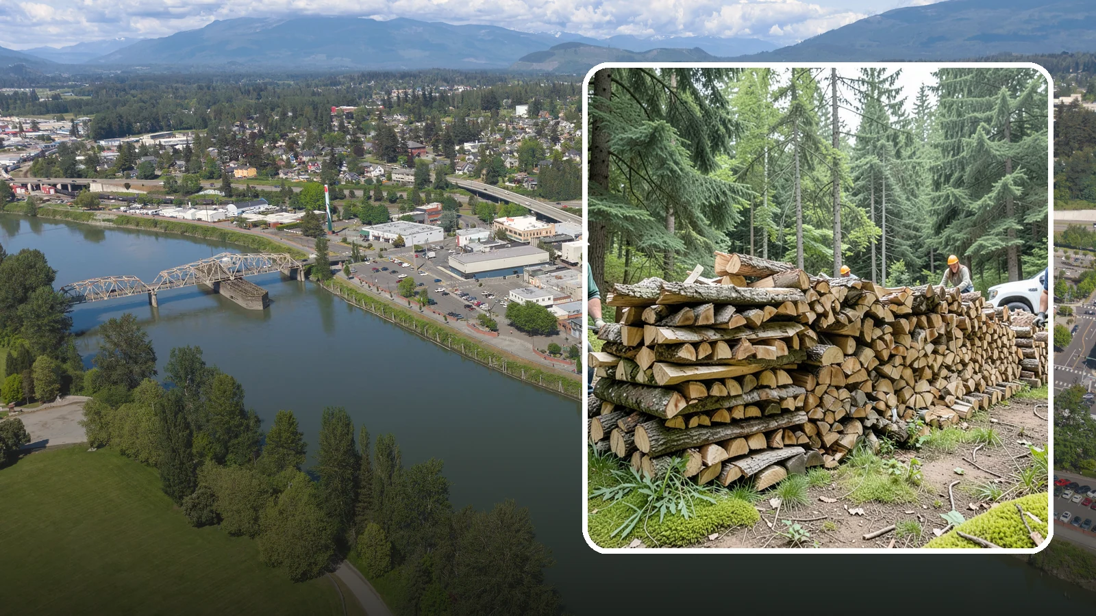 Spring Firewood Sales in Mount Vernon, Skagit County, WA - In spring we offer wood at a smart time to buy, so you can stock up early and let it finish drying for next winter.