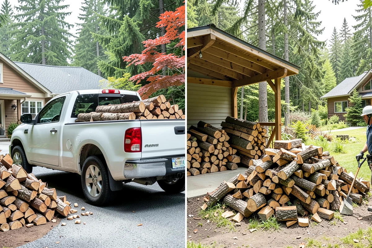 Spring Firewood Sales in Pacific, King County, WA - Discuss how much wood you want to stock for next winter
