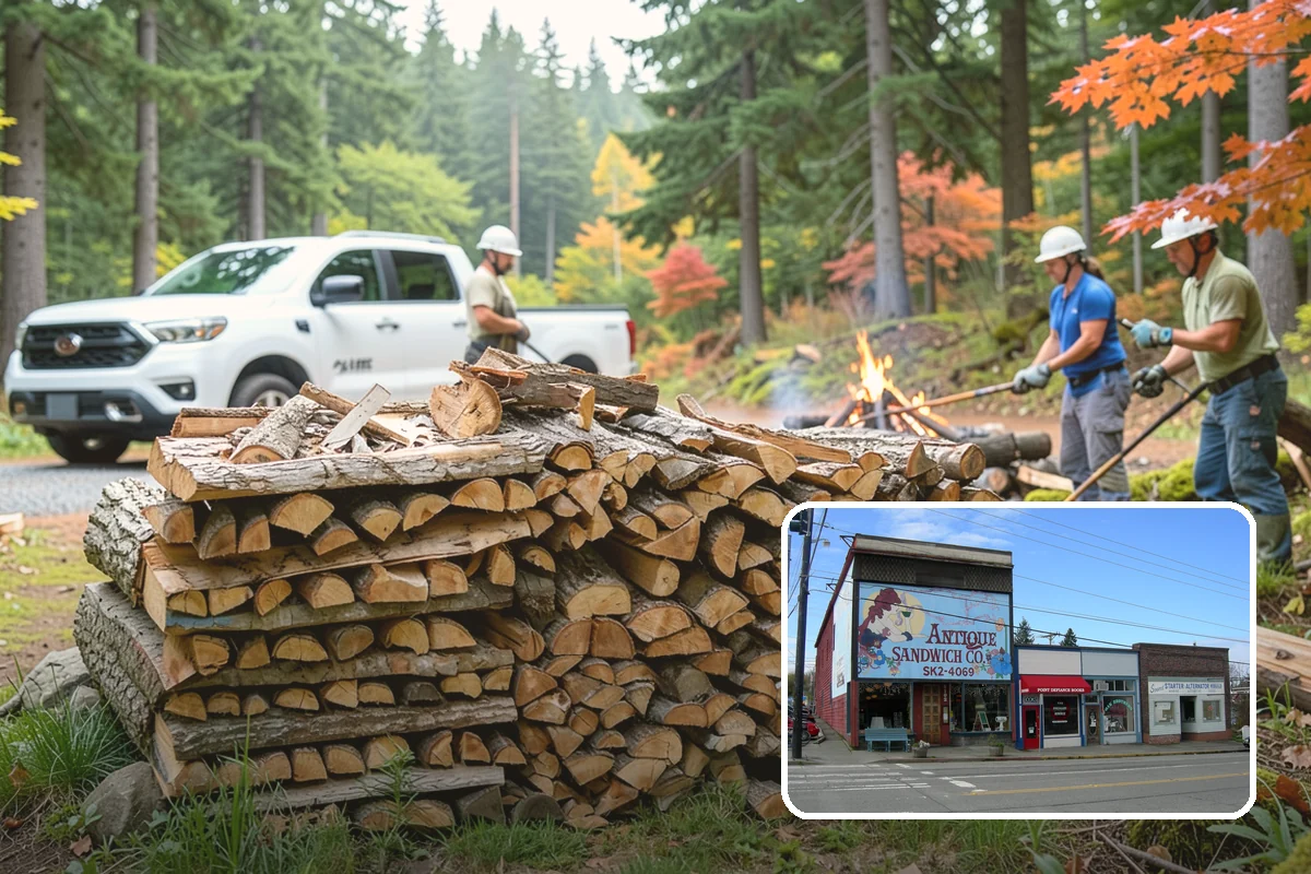Spring Firewood Sales in Ruston, Pierce County, WA - Lets you buy ahead of peak-season demand