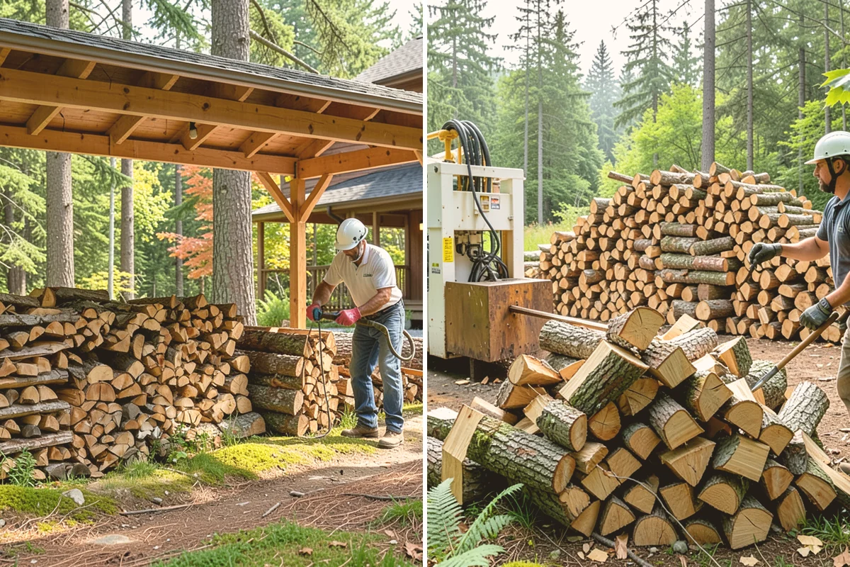 Spring Firewood Sales in Stanwood, Snohomish County, WA - Discuss how much wood you want to stock for next winter