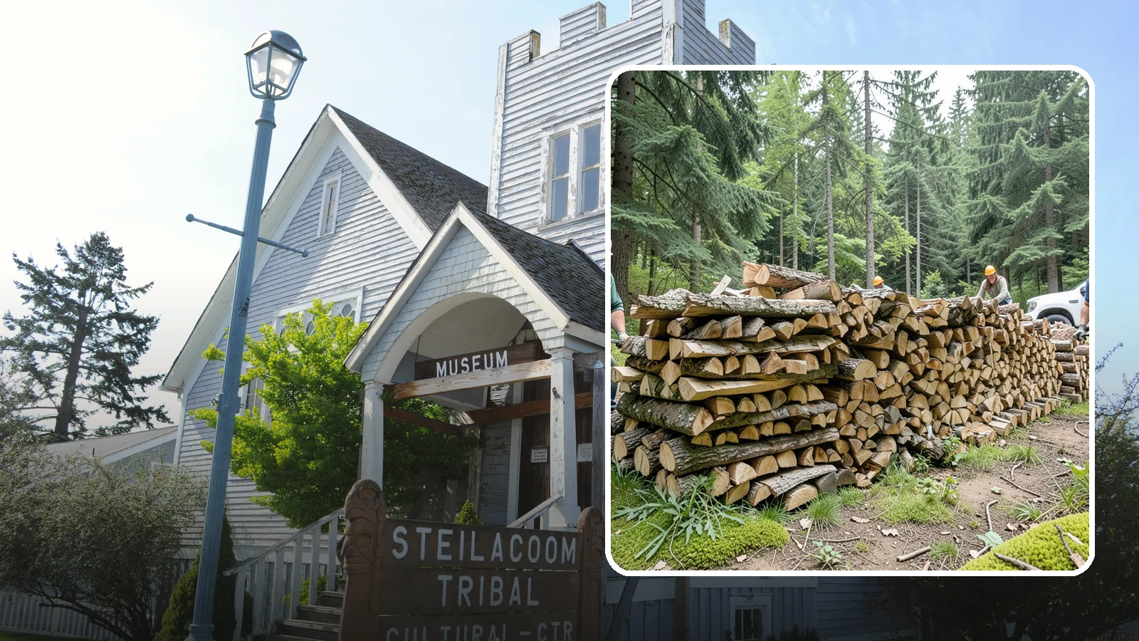 Spring Firewood Sales in Steilacoom, Pierce County, WA - In spring we offer wood at a smart time to buy, so you can stock up early and let it finish drying for next winter.