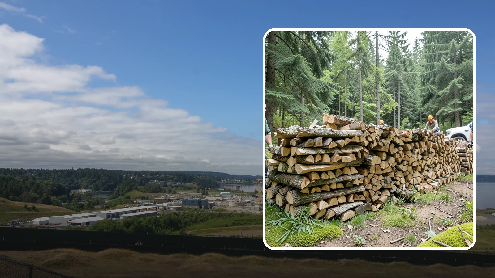 Spring Firewood Sales in University Place, Pierce County, WA - In spring we offer wood at a smart time to buy, so you can stock up early and let it finish drying for next winter.