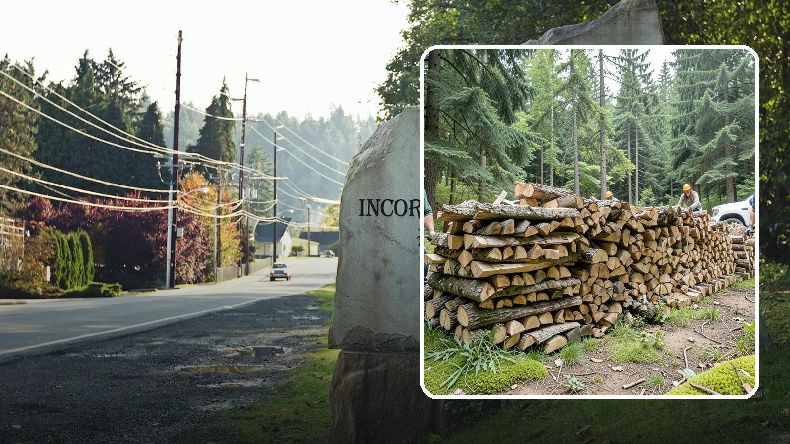 Spring Firewood Sales in Wilkeson, Pierce County, WA - In spring we offer wood at a smart time to buy, so you can stock up early and let it finish drying for next winter.