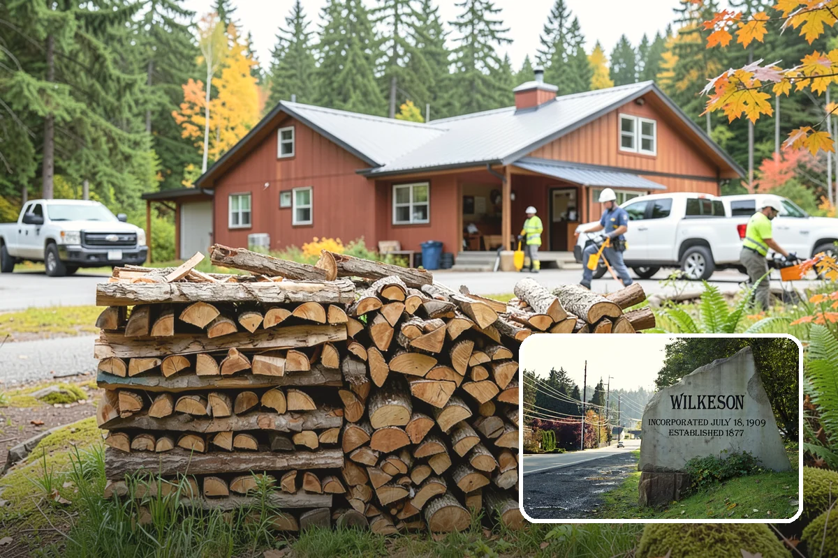 Spring Firewood Sales in Wilkeson, Pierce County, WA - Lets you buy ahead of peak-season demand
