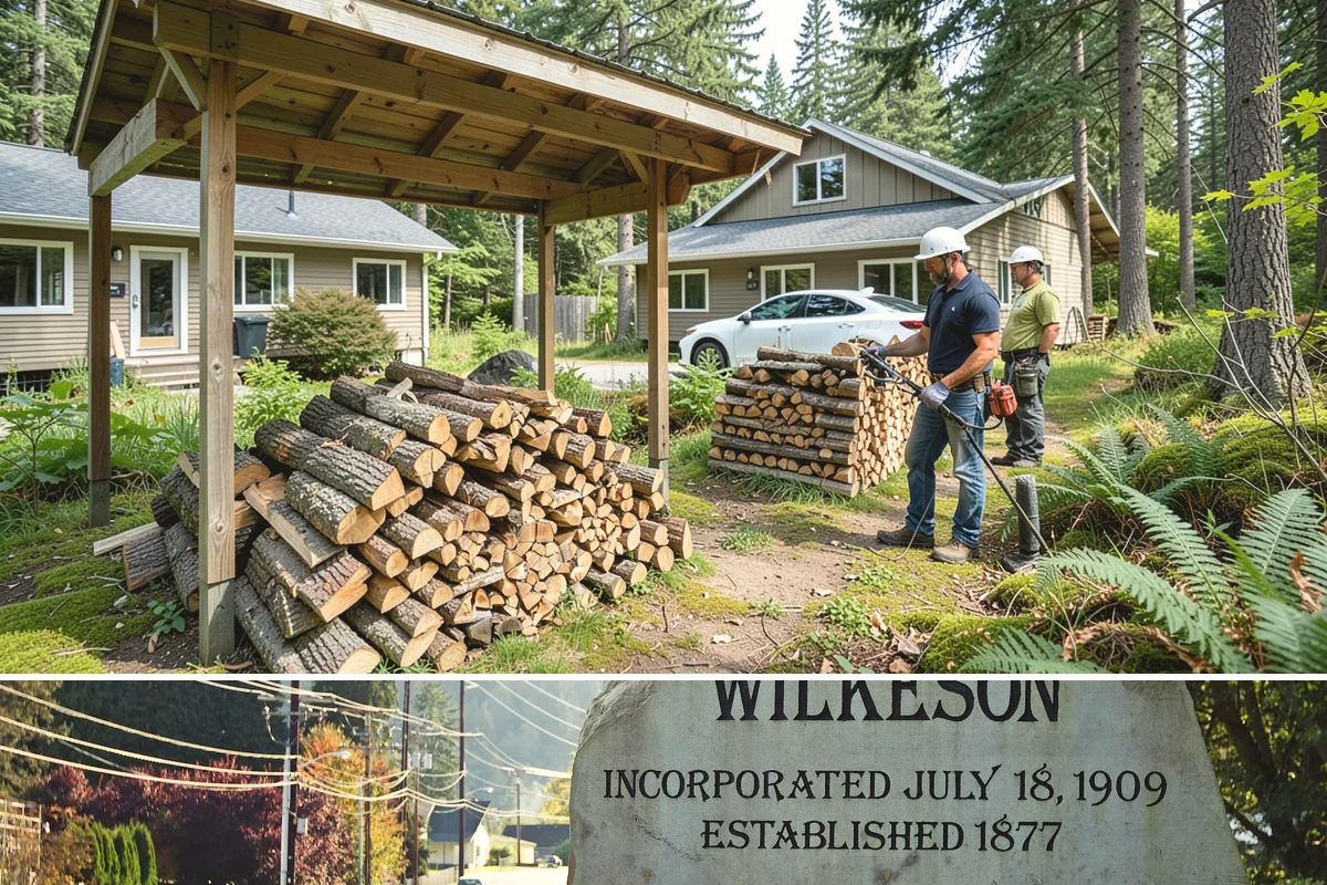 Spring Firewood Sales in Wilkeson, Pierce County, WA - Spring is the planning season, ideal for buying early and letting the wood finish drying through summer.