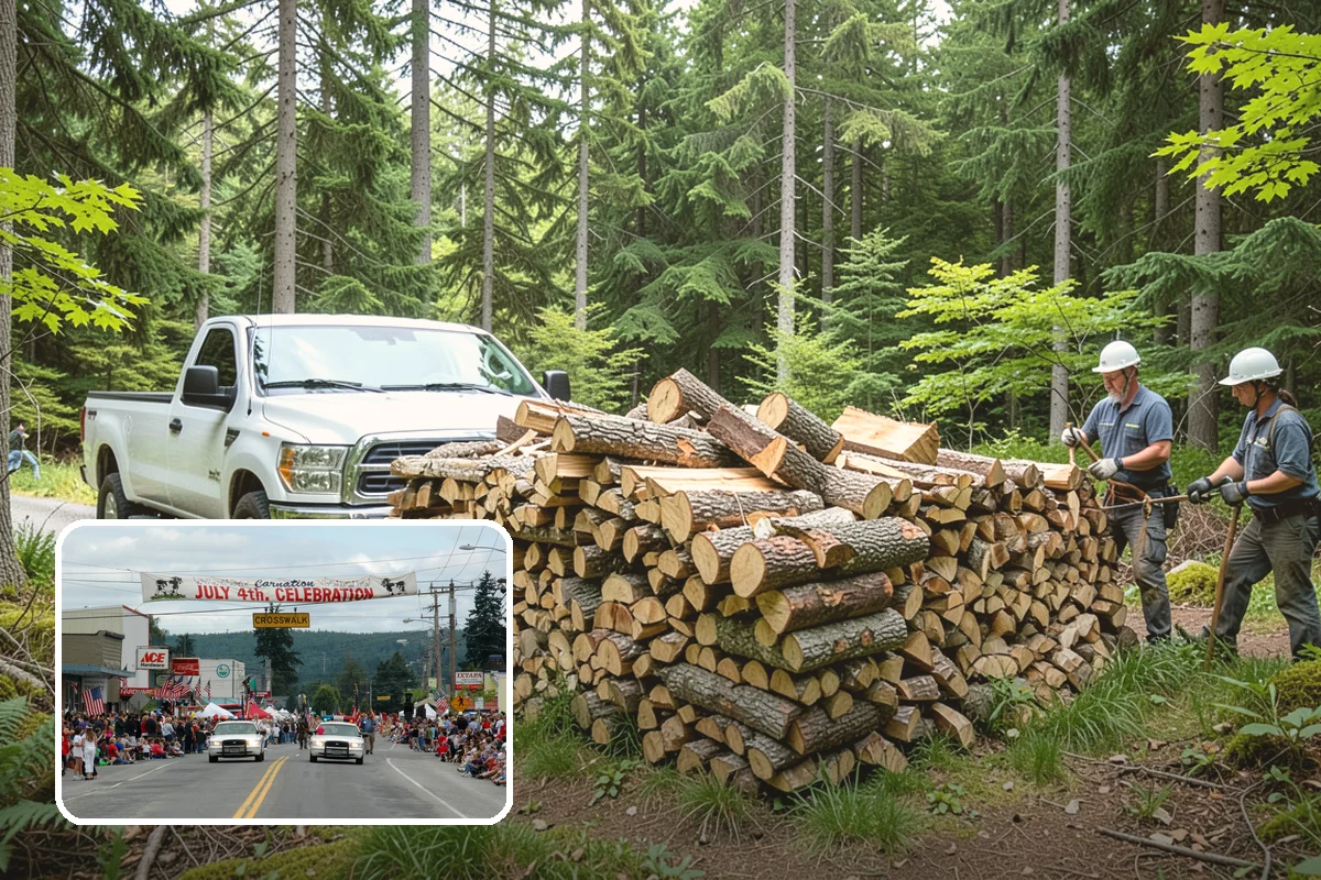 Stacked Delivery in Carnation, King County, WA - No stacking work left for you