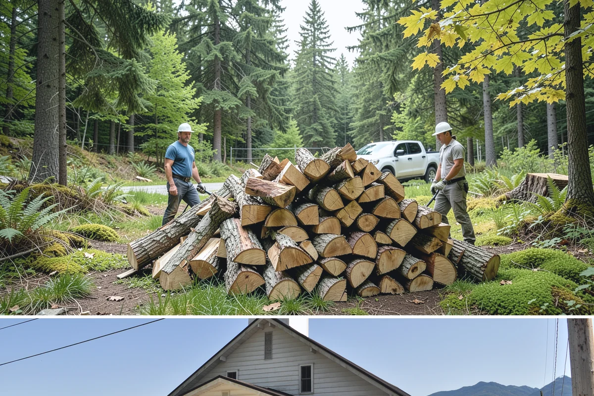 Stacked Delivery in Concrete, Skagit County, WA - Popular ahead of winter when households want their supply set up before the cold.