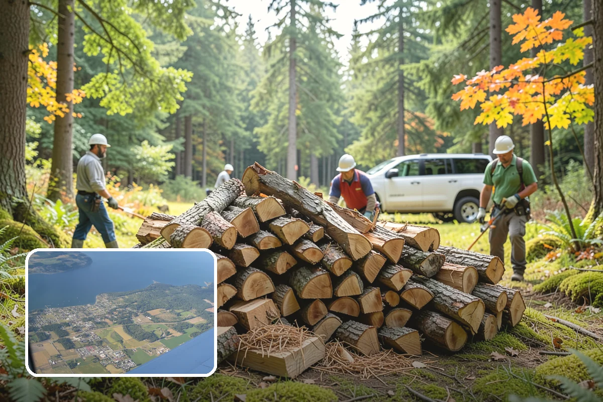 Stacked Delivery in Coupeville, Island County, WA - No stacking work left for you