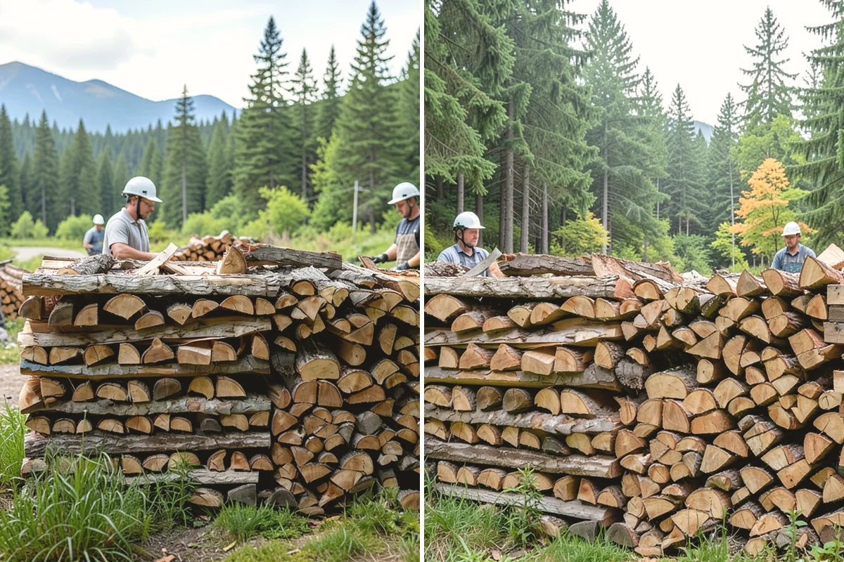 Stacked Delivery in Duvall, King County, WA - Point out where you want it stacked