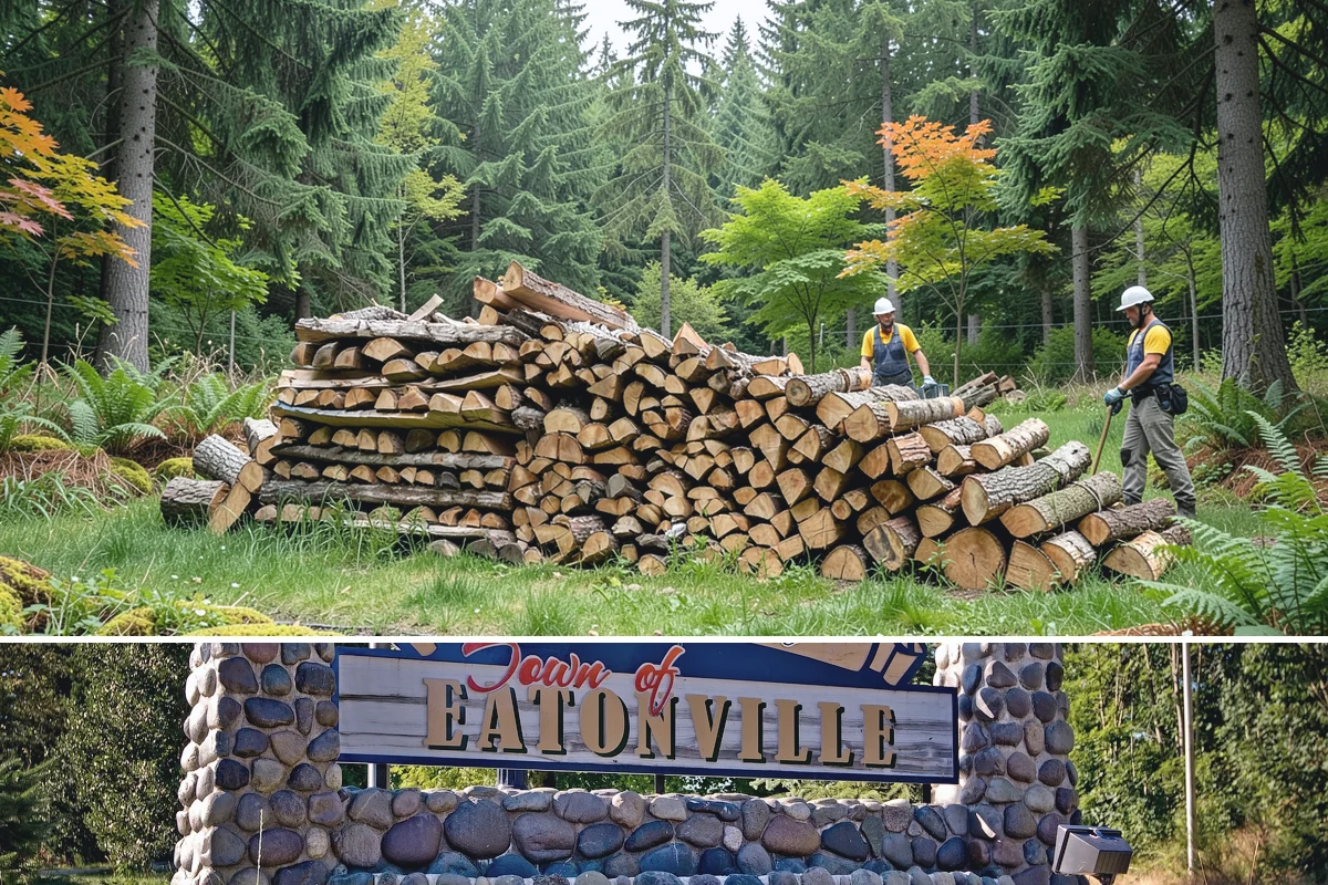 Stacked Delivery in Eatonville, WA - Popular ahead of winter when households want their supply set up before the cold.