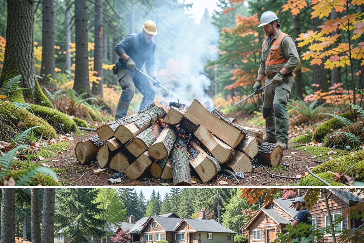Stacked Delivery in Edgewood, Pierce County, WA - Popular ahead of winter when households want their supply set up before the cold.