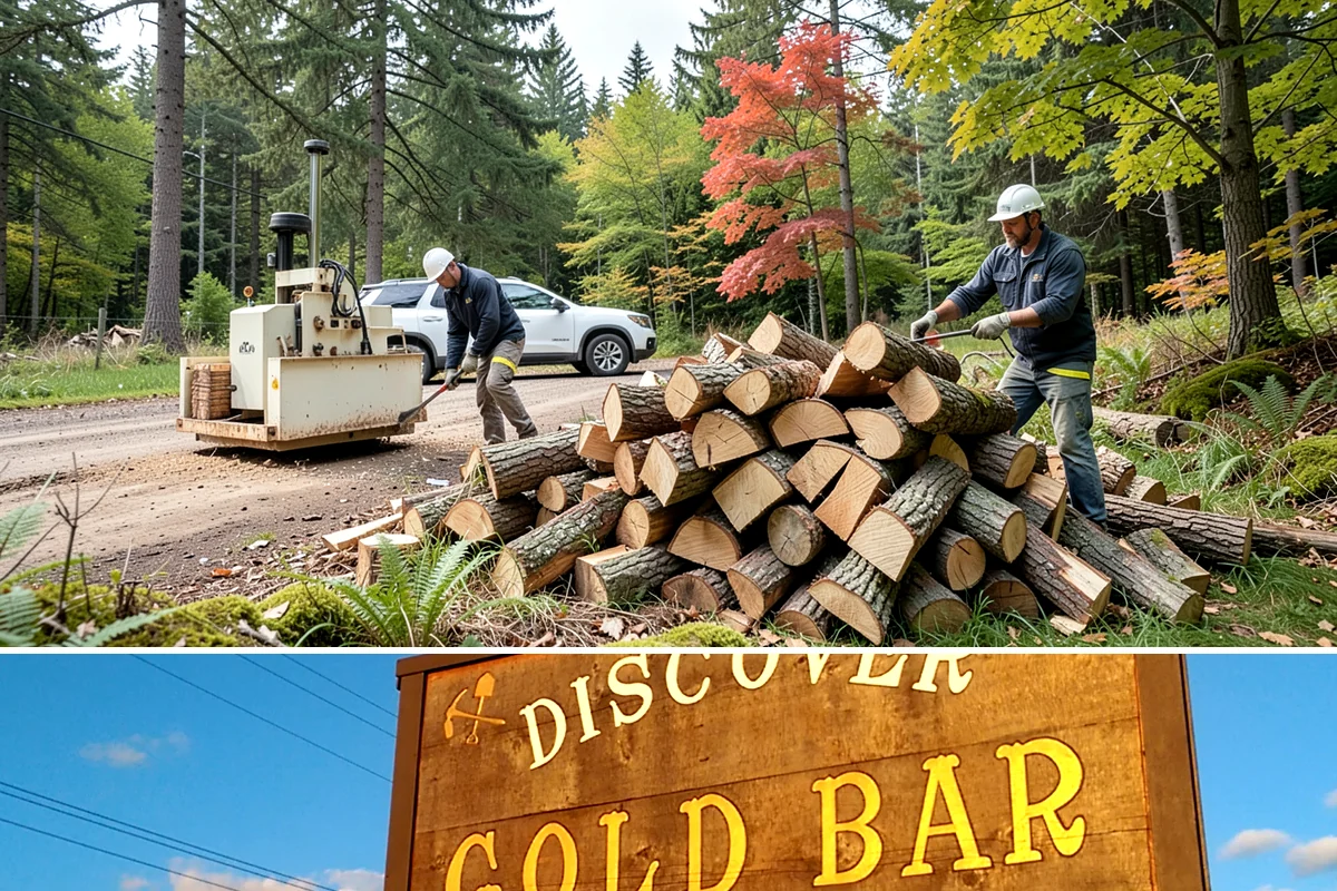 Stacked Delivery in Gold Bar, Snohomish County, WA - Popular ahead of winter when households want their supply set up before the cold.