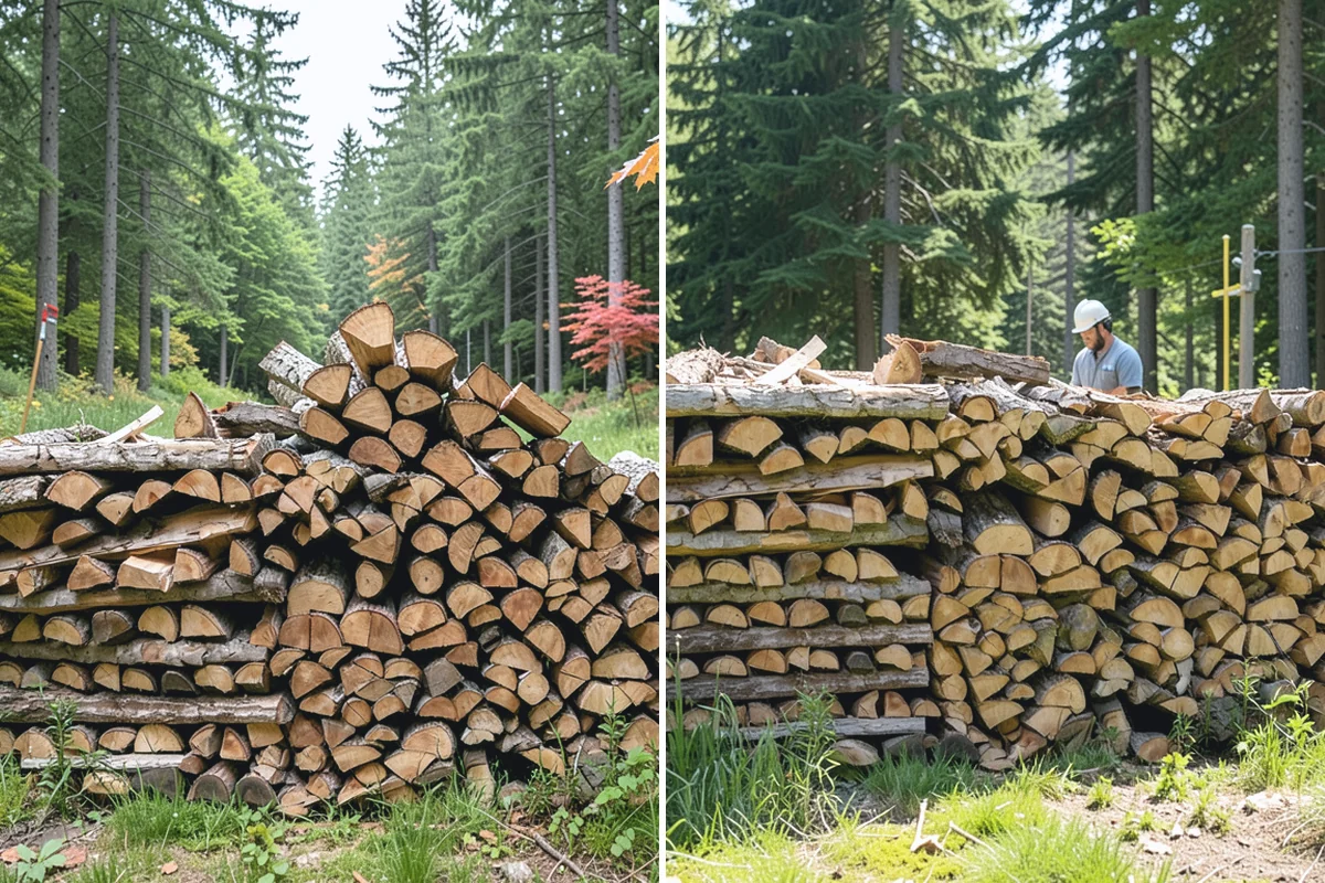 Stacked Delivery in Granite Falls, Snohomish County, WA - Point out where you want it stacked