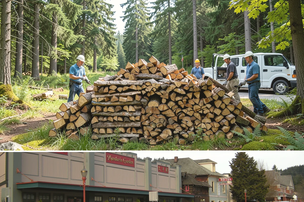 Stacked Delivery in Issaquah, King County, WA - Popular ahead of winter when households want their supply set up before the cold.
