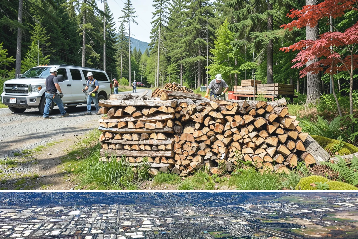 Stacked Delivery in Kent, King County, WA - Popular ahead of winter when households want their supply set up before the cold.