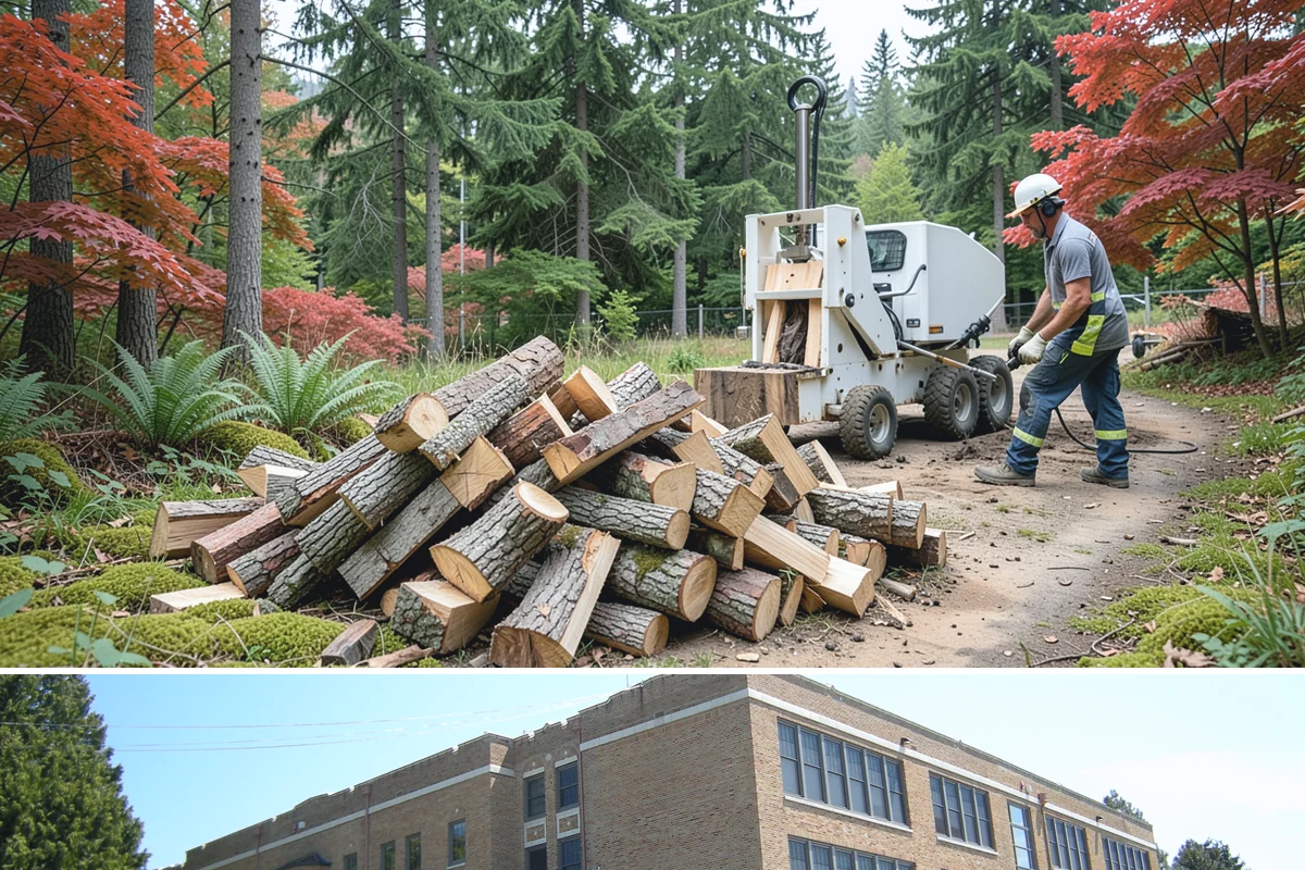 Stacked Delivery in Maple Valley, King County, WA - Popular ahead of winter when households want their supply set up before the cold.