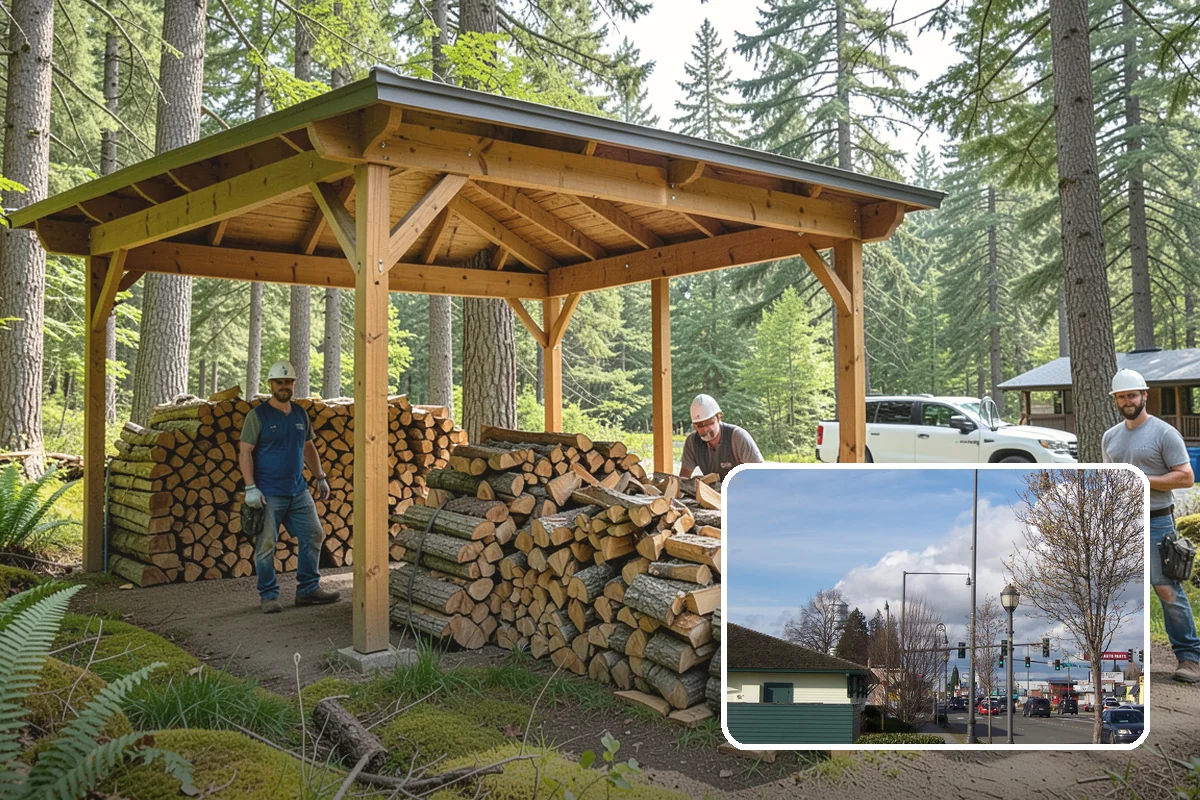 Stacked Delivery in Marysville, Snohomish County, WA - No stacking work left for you