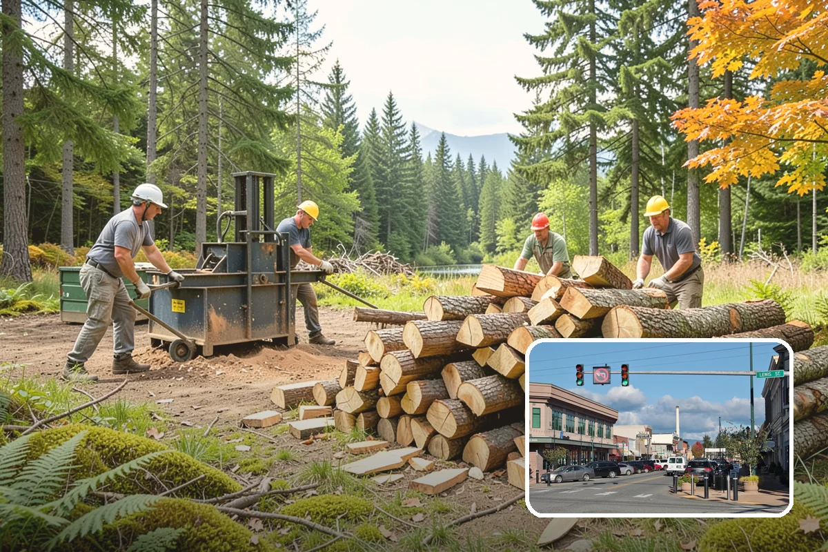 Stacked Delivery in Monroe, Snohomish County, WA - No stacking work left for you