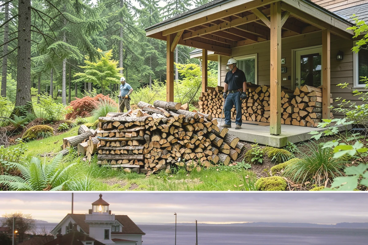 Stacked Delivery in Mukilteo, Snohomish County, WA - Popular ahead of winter when households want their supply set up before the cold.