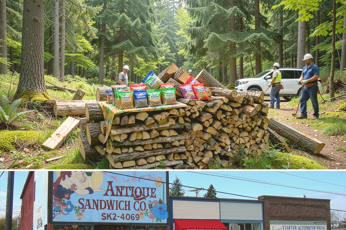 Stacked Delivery in Ruston, Pierce County, WA - Popular ahead of winter when households want their supply set up before the cold.