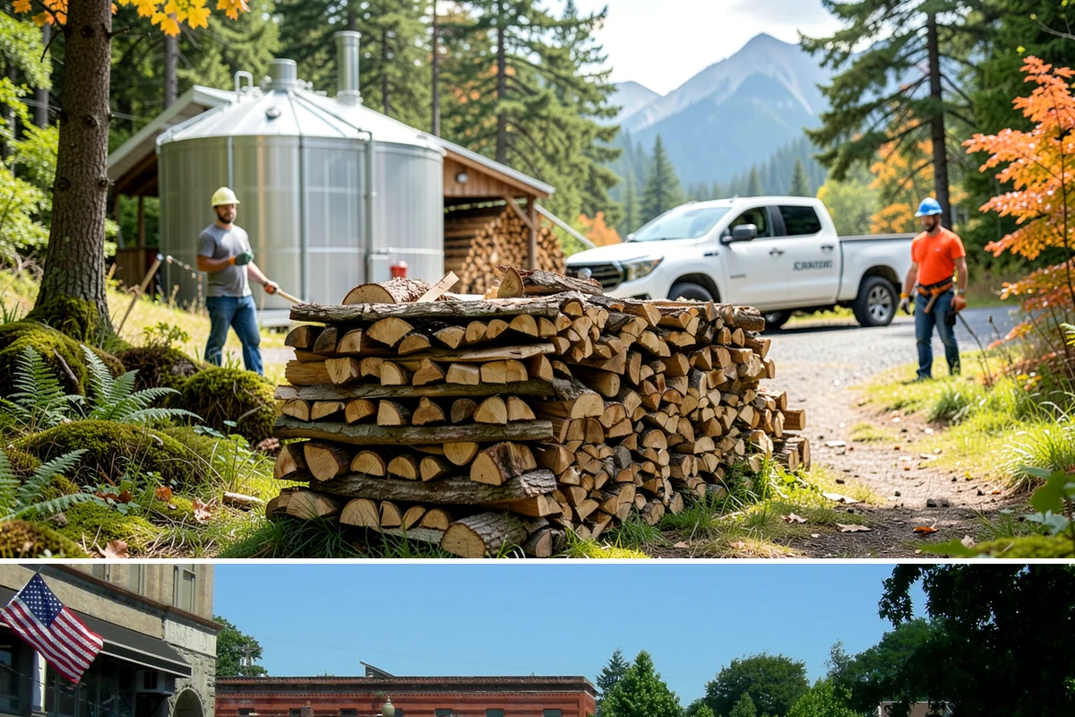 Stacked Delivery in Snohomish, Snohomish County, WA - Popular ahead of winter when households want their supply set up before the cold.