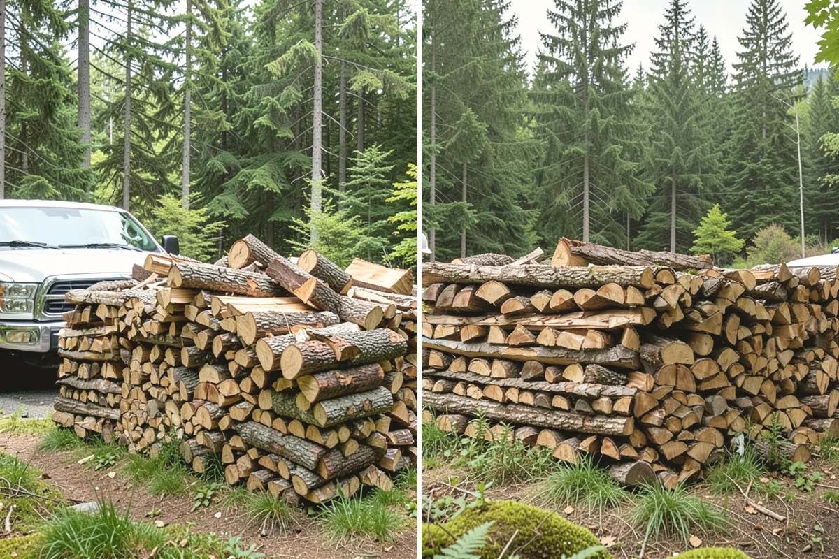Stacked Delivery in Tukwila, King County, WA - Point out where you want it stacked