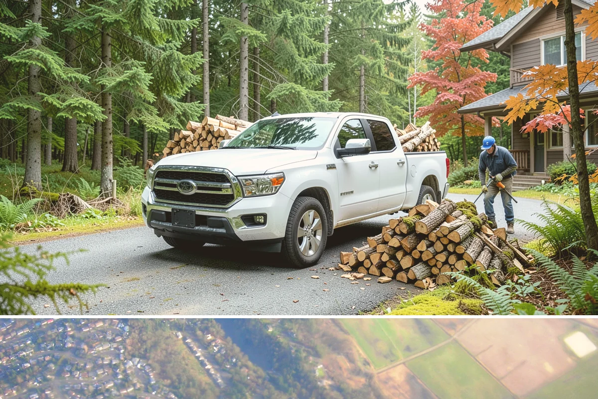 Storm Salvage Firewood in Algona, King County, WA - Salvage supply peaks after fall and winter storm seasons, when downed wood is most plentiful for processing.
