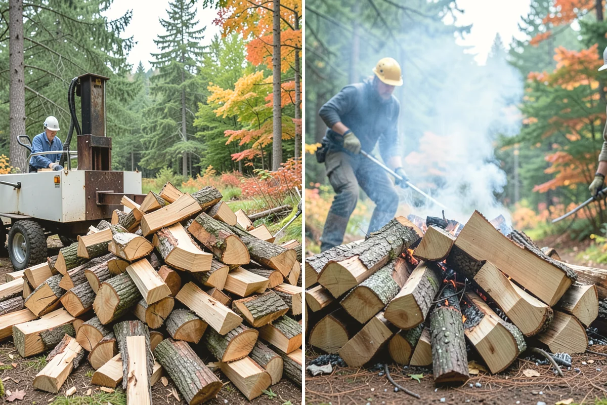 Storm Salvage Firewood in Anacortes, Skagit County, WA - Salvage suitable wood from storm-downed trees